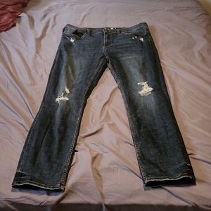 RSQ men's skinny taper Vintage Flex Ripped Jeans